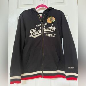 Women’s CHICAGO BLACKHAWKS zip up sweatshirt - L